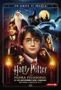Poster filme Harry Potter e a Pedra Filosofal - 25º Aniversário