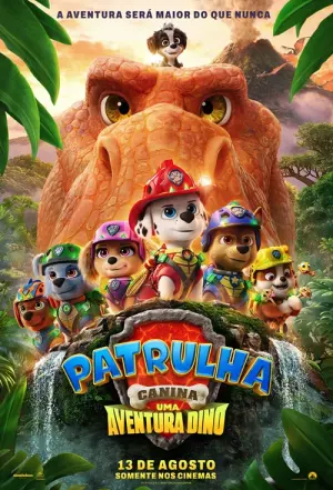Poster filme Patrulha Canina: Uma Aventura Dino