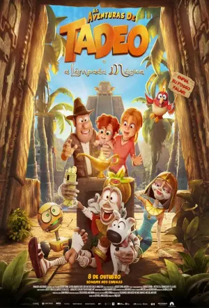 Poster filme As Aventuras de Tadeo e a Lâmpada Mágica 