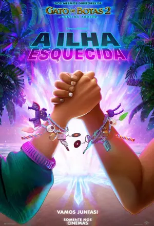 Poster filme A Ilha Esquecida